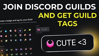 How To Get The Discord GUILD TAG and Create Discord Guilds Without Having Access To The Feature [upl. by Ruella]