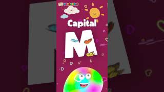 learn english Alphabet Letter M for Monkey alphabetforchildren toddlereducation toddlervideos [upl. by Trebla457]