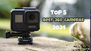 Top 5 Best 360 cameras in 2024 [upl. by Powell]