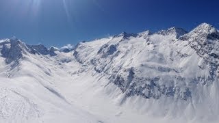 Skiing a sunny day in Obergurgl  Ötztal [upl. by Demb]