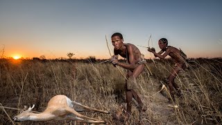 Into the Life of Hadzabe Tribe  clicking language [upl. by Haidedej839]