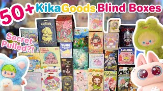 I FOUND A SECRET ♡ 50 KIKAGOODS BLIND BOX UNBOXING ♡ KIMMON CINO AND MORE [upl. by Amorita]