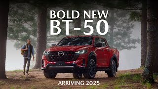 Global Reveal Bold New Mazda BT50  Arriving 2025 [upl. by Nhor]