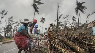 Severe damage by cyclone Freddy in the city of Mananjary in Madagascar [upl. by Barabbas964]