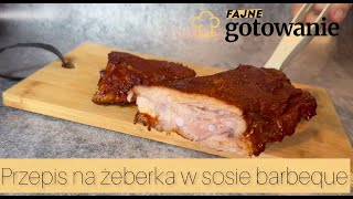 Przepis na żeberka w sosie barbeque [upl. by Harvie918]