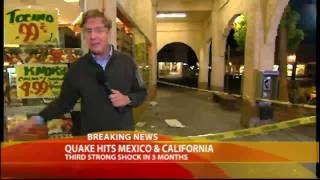 Earthquake Rocks Baja California [upl. by Acessej]