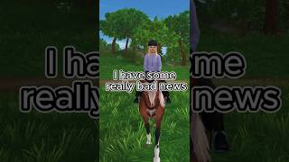 Star Stable Realistic Roleplay Fire😭 starstableonly [upl. by Coletta799]