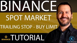 BINANCE  SETTING TRAILING BUY ORDER  TUTORIAL  SPOT MARKET [upl. by Ilyse]