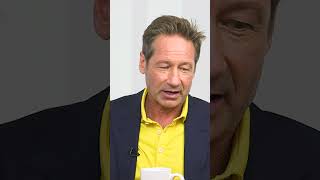 David Duchovny finds humor in his aging body shorts [upl. by Ihsar]