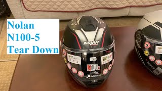 Nolan N1005 Motorcycle Helmet Tear Down [upl. by Limaa]