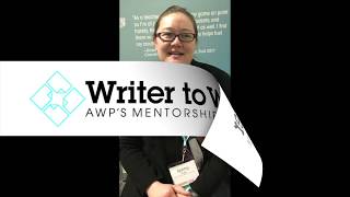 Jenny Yang Cropp Writer to Writer Mentor [upl. by Assena]