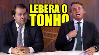 Rodrigo Maia e Jair Bolsonaro cantam Libera o Tonho  Arriba Saia Deepfake [upl. by Bertina553]