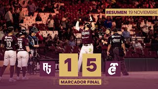 Algodoneros vs Tomateros Serie 12  Juego 1 191124  RESUMEN [upl. by Gunter320]