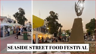 Seaside Street Food Festival On Until 29th September In Larnaca amp 4th  6th October Paphos Castle [upl. by Sldney513]