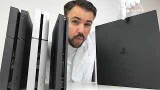 PS4 PRO  Alle Unterschiede zur Slim amp normalen PS4  Unboxing und Vergleich  Dr UnboxKing [upl. by Bough]