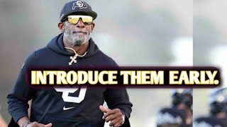 Deion Sanders says he skipped the school as a child to hustle baseballs and broken bats [upl. by Leimaj]