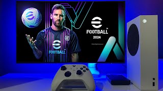 eFootball 2024 gameplay Xbox Series S [upl. by Eelrehpotsirhc]