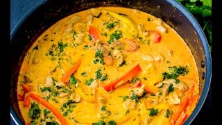 Thai Red Chicken Curry [upl. by Pepito]