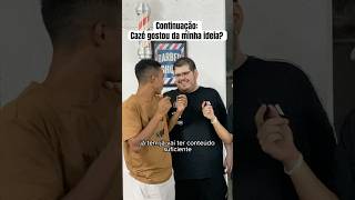 Vídeo completo no meu canal casimiro cazetv aquelescaras humor comedia entrevista viral [upl. by Yelnoc653]