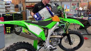 2022 kx450sr First Start [upl. by Daph]