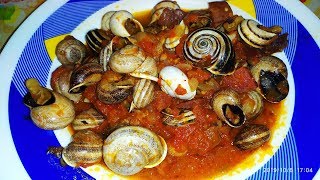 cabrillas caracoles con tomate [upl. by Ellie]