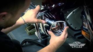 Install Chrome Lower Cowl Covers by Kuryakyn • Honda Goldwing • JPCYCLESCOM [upl. by Elohcin874]