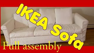 IKEA Harlanda Sofa 🛋 how to 🛠 🧰 furniture video under 5 minutes To the point video ikea sofa [upl. by Ernie]