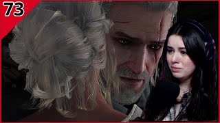 Reuniting with Ciri  The Witcher 3  Part 73 [upl. by Fernas]