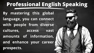 English Speaking Like Professionals  Learn English With Me  Listen and Practice [upl. by Mikah488]