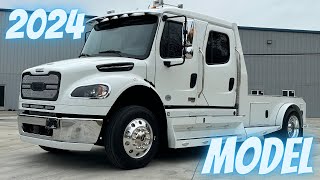 2024 Freightliner M2 Summit Hauler 360HP Cummins Like New 5K Miles [upl. by Lindsey]