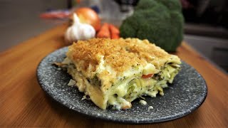 How To Make Stouffers Vegetable Lasagna  The Most Delicious Vegetable Lasagna [upl. by Ladnyk919]