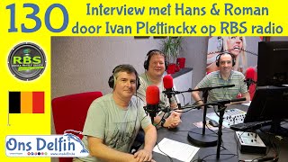 130 Interview met Hans en Roman door Ivan Plettinckx op RBS radio [upl. by Ogir816]