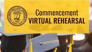 Baldwin Wallace University Commencement Rehearsal [upl. by Erdnad802]