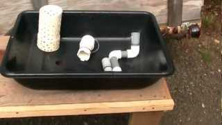 Easy To Build Aquaponic System for under 100Backyard Aquaponics [upl. by Yreffoeg]