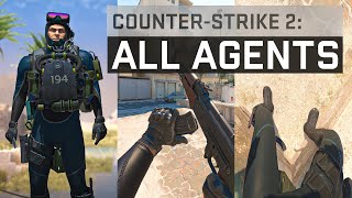 All Agents  Hands and Legs in CounterStrike 2 Source 2 Engine [upl. by Tiphane]