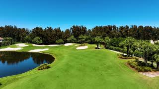 Orchid Island Golf Club Aerial View of Hole 3 [upl. by Ablasor546]