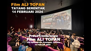 Press Conference  Film ALI TOPAN  13022024 [upl. by Sadiras]