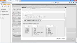 How to Add and Change a User to MySQL Databases [upl. by Travus]