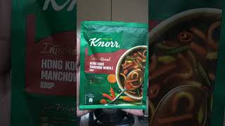 Knorr Manchow Noodle Soup Recipe  Knorr Soup  Instant Soup  shorts [upl. by Siffre101]