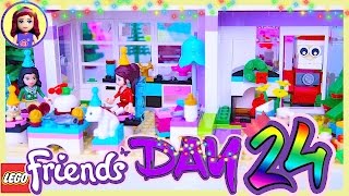 Lego Friends Day 24 Christmas Eve Advent Calendar Holiday Countdown 2016 Build Review  Kids Toys [upl. by Eda]