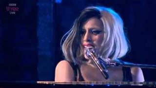 Lady Gaga  The Edge of Glory Live at BBC Radio 1s Big Weekend [upl. by Nonarb51]