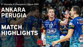 Match Highlights  Halkbank ANKARA  Sir Sicoma Monini PERUGIA 03 [upl. by Auqeenwahs]