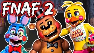 NEW ANIMATRONICS COME TO FNAF 2  Five Nights At Freddys 2 Gameplay [upl. by Aniratak380]