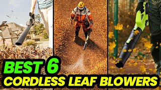 Top Cordless Leaf Blowers of 2024 Blow Through Fall [upl. by Ynaittirb]