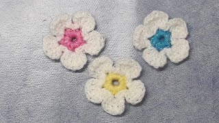 Fleur au crochet [upl. by Lavro]