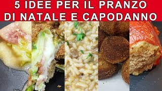 PRANZO DI NATALE E CAPODANNO 5 IDEE  Carlo Gaiano [upl. by Artenahs22]