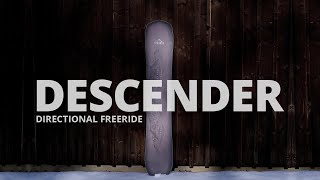 Stranda Descender  allmountain directional freeride  snowboard review [upl. by Egoreg381]