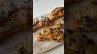 Cookie dough croissants  tastecomau [upl. by Assilana236]