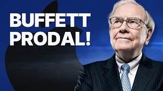 Buffett prodal akcie Apple  Výrazné změny v portfoliu Berkshire [upl. by Ardnaeel942]