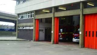 Paddington fire station turnout [upl. by Keynes]